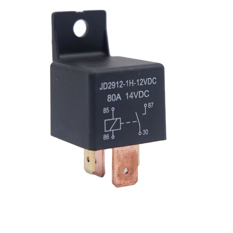 JD2912 80A 4Pin Relay 12V Car Relay 12V Relay 4 Pin