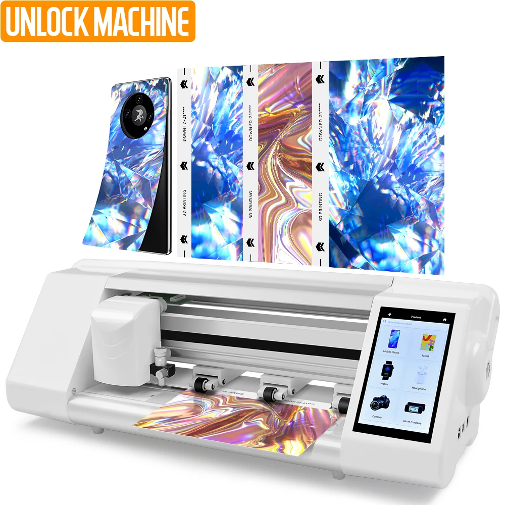 Wholesale Phone Protective Film Laser Cut Machine Hydrogel Screen Protector Cutting Machine For More Than 15000 Models