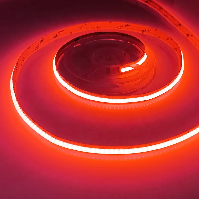 Smooth RGB 840leds 10mm Full Color Cob Led Strip For 5050 RGB Led Strip