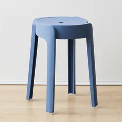 Modern simple plastic color chairs can be stacked in the Office wedding living room and dining room