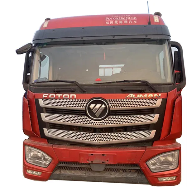 Foton Auman Est cx12 Central Axle Car Transporter Model ETX EST GTL Trailer Alloy Truck Model Diecast Toy Vehicles