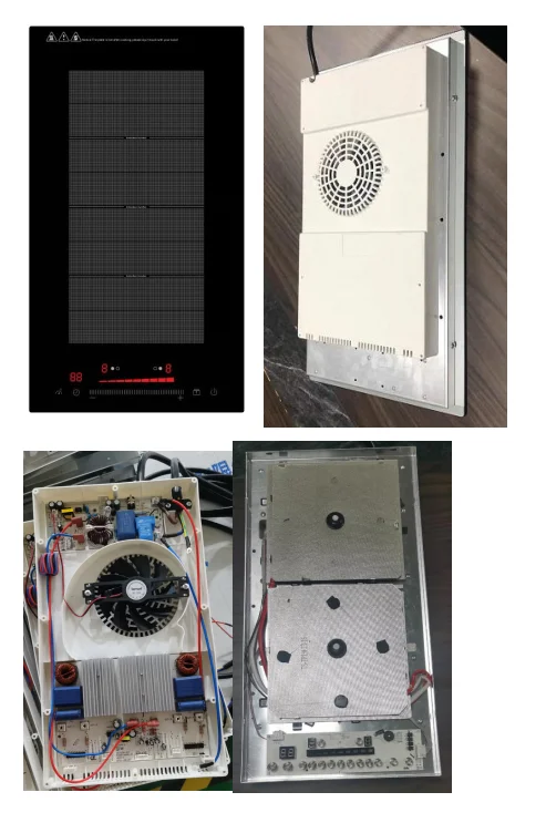New High Energy Efficiency Double Plate Intelligence Half Bridge Induction Cooker