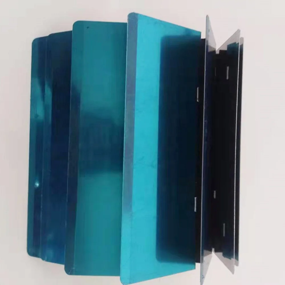 Customized Laser Cutting Machine Fireproof Guide Way Protection Bellows Covers Armour  with Lames