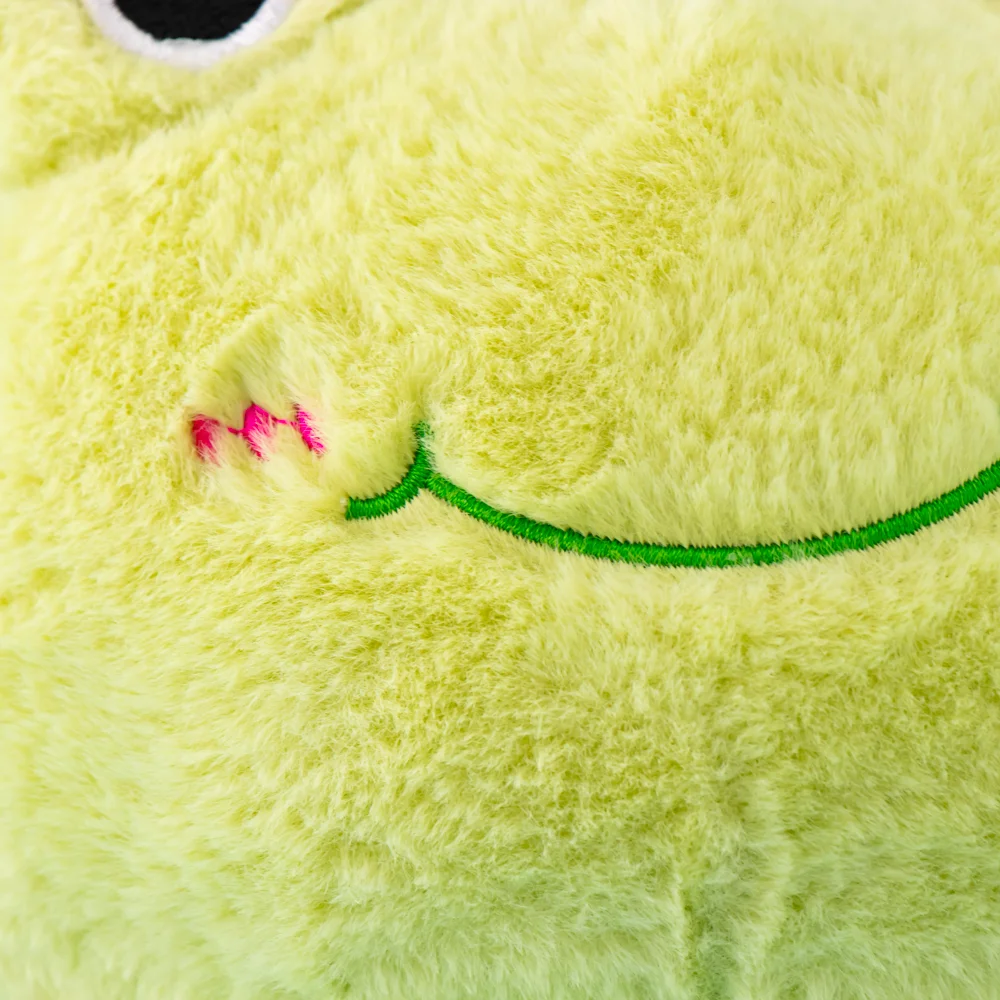 Wholesale stuffed cartoon frog plush doll birthday gifts baby soft cuddly small frog plush toy