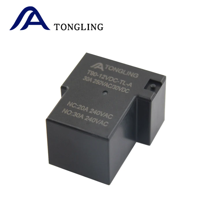  Реле высокой мощности TONGLING T90 12 В 4 контакта 30