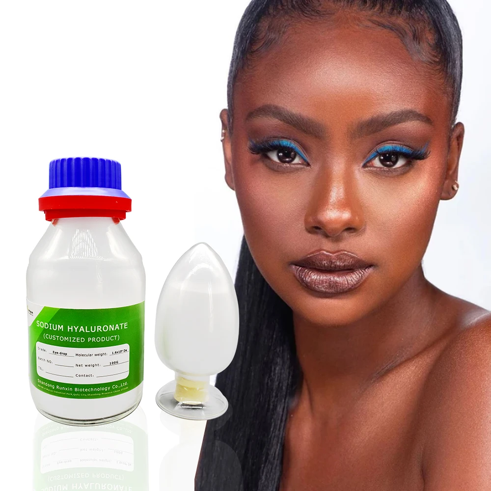 Cosmetics grade high low molecular weight hyaluronic acid sodium powder hyaluronate powder