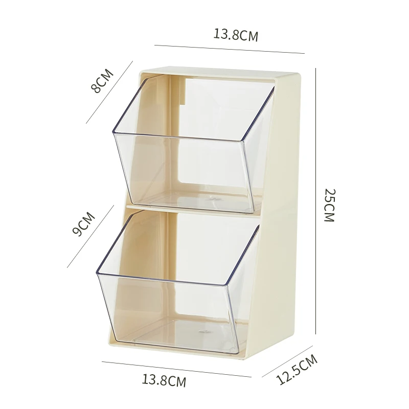 Hot-selling Tea Bag Holder 3 Tier Tea Holder For Tea Bags Organizer 2024 Storage Cabinet For Counter Coffee Pod Sugar