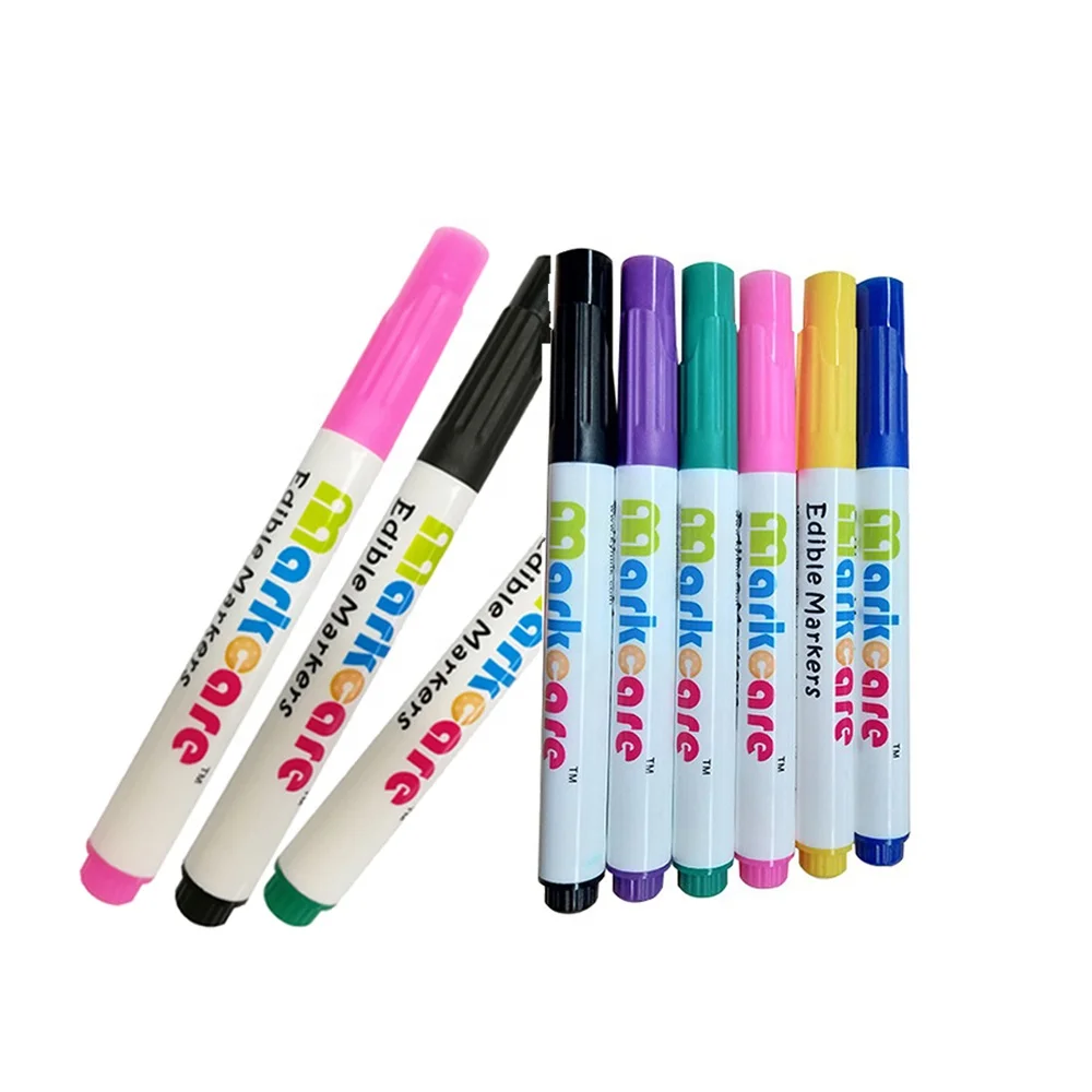 China Supplier Markcare Edible Marker Pen Cookie Cake Food Decoration