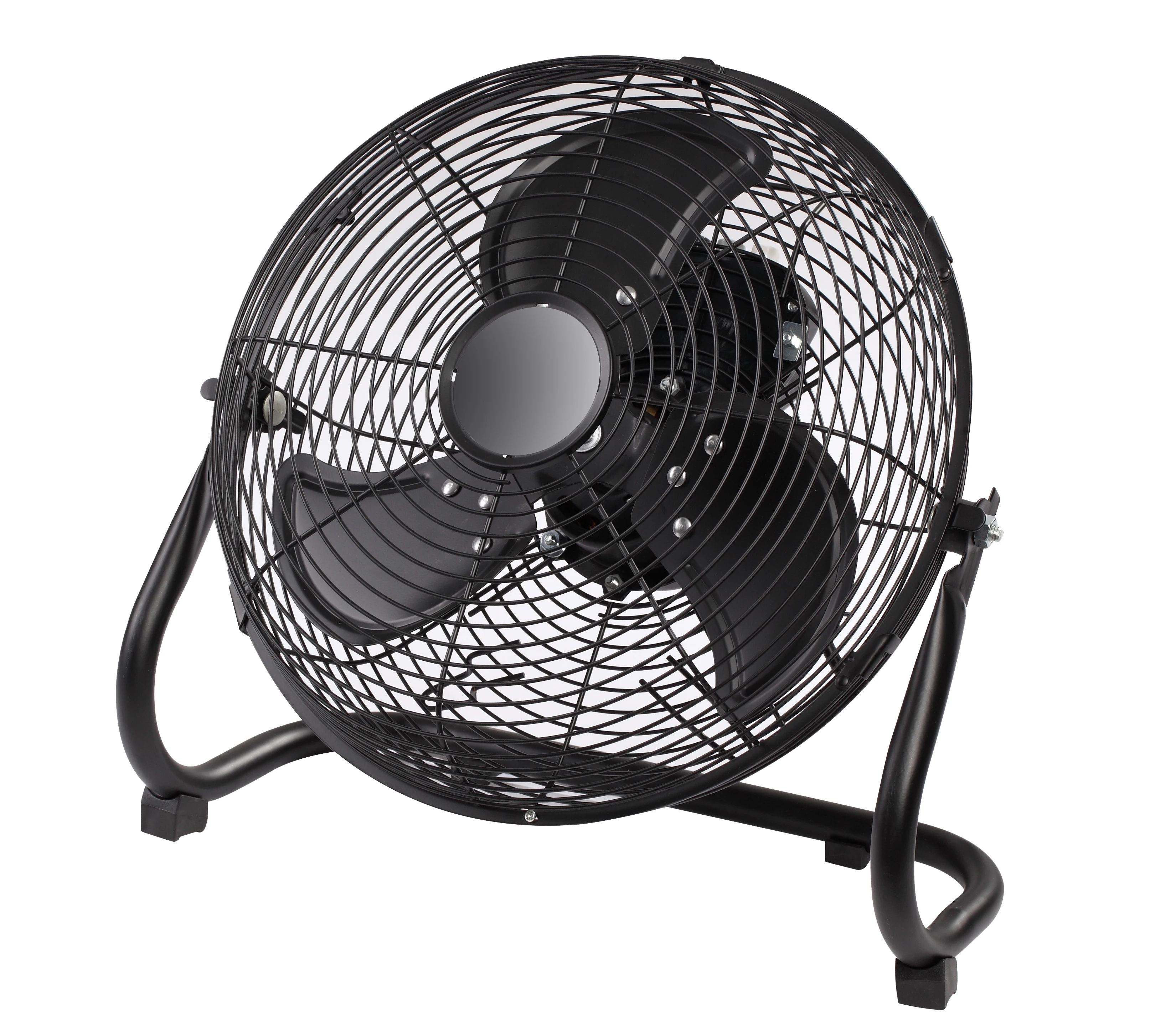 16 Inch Electric Motor cooling Industrial Design High Velocity Metal Blades Floor Fan