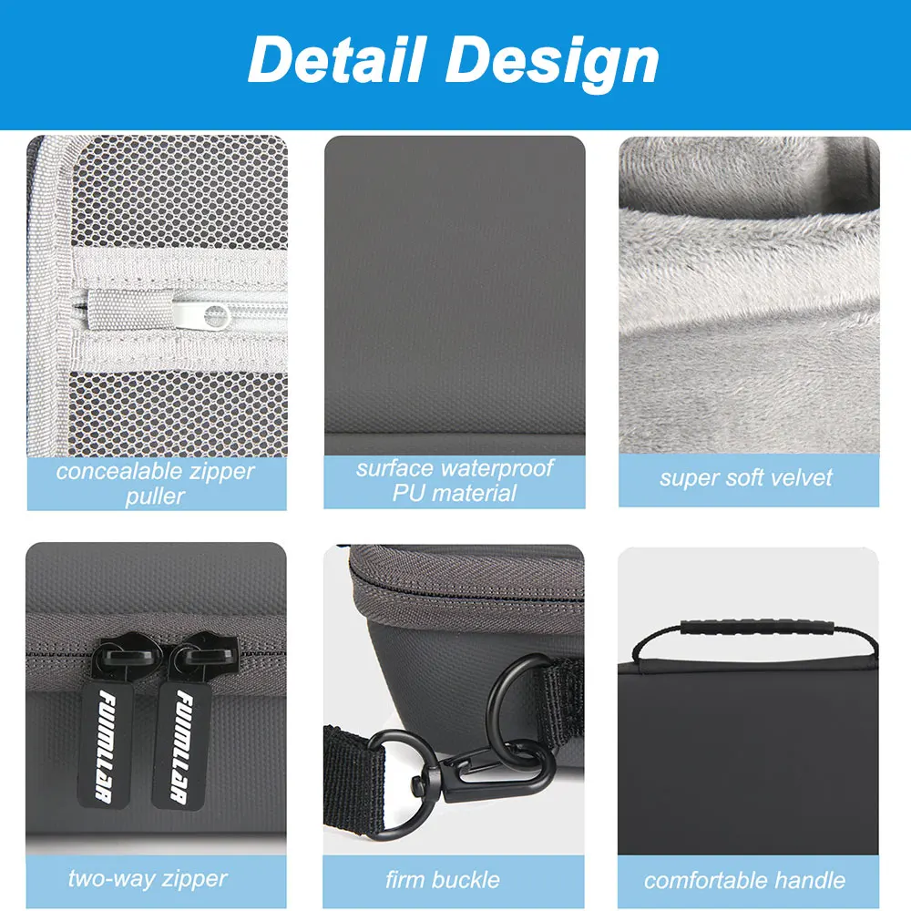 Wholesale Empty Hard Toolkit DJI OM 6 Storage Case Box For Dji Osmo Mobile 6 Tripod