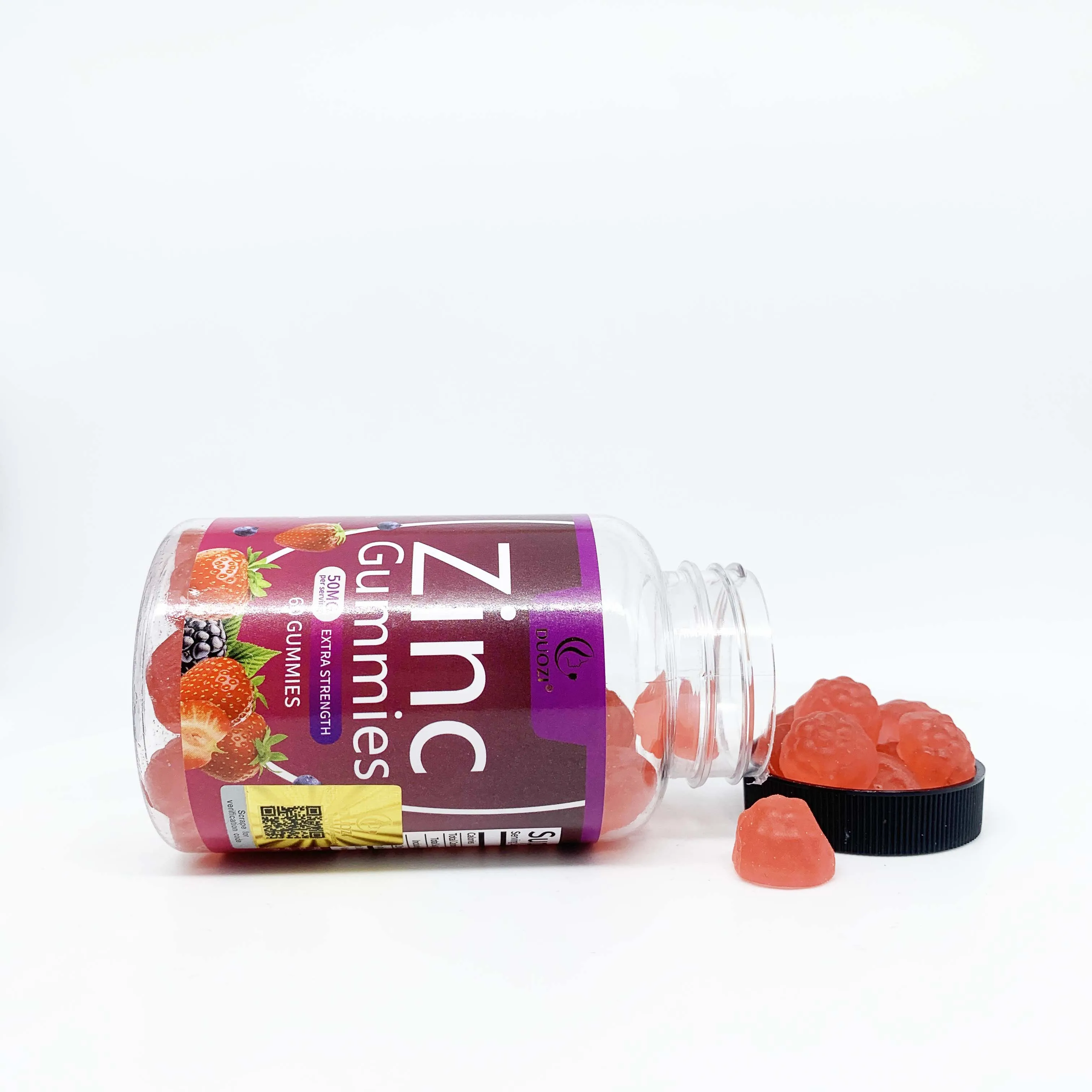 OEM food supplement antioxidants Zinc gummies best natural zinc supplement extra strength Zinc gummy candy