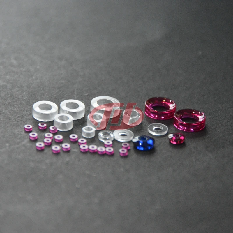 Hot Sale Customizable Packaging Ruby Spherical Bearing Widely Used High Purity Ring Jewel Bearing