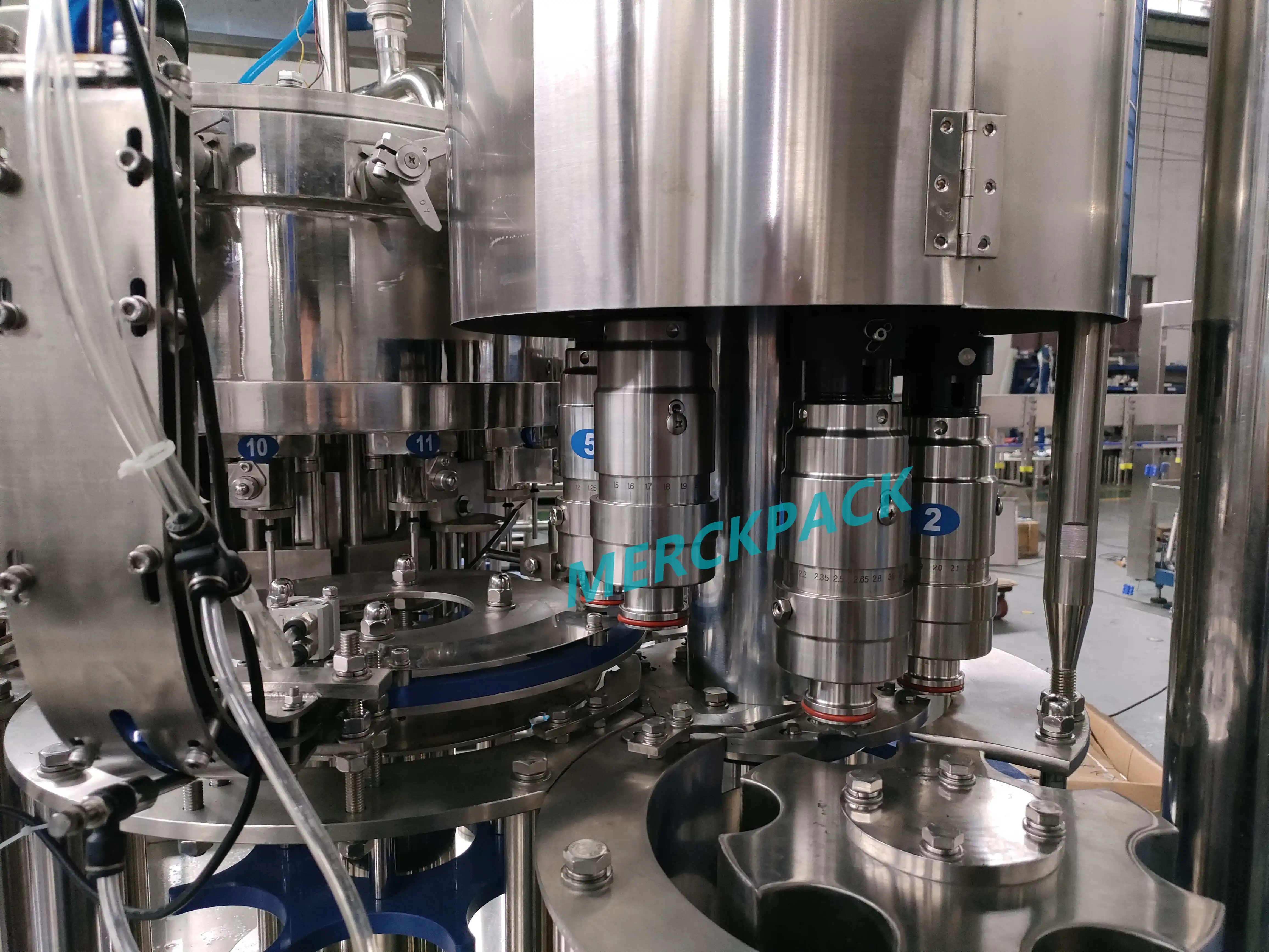 Automatic PET Plastic Bottle 3IN1 Sparkling Carbonated CO2 Soft Gas Soda Drink Beverage Filling Bottling Machine Production Line