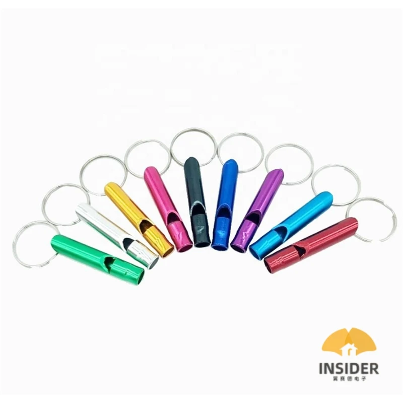 Wholesale Turbo Sound Kids Safety Keychain Alarm Survival Security Emergency Whistle
