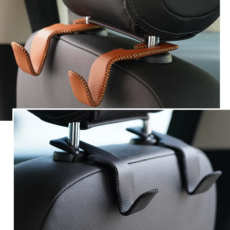 Customized Car Seat Back Hook Vehicle Accessories Interior Car Tools Metal Hook Hanger