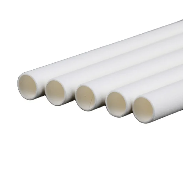 Eco friendly disposable kraft paper straw biodegradable bubble tea paper straw Individually wrapped paper drinking straws