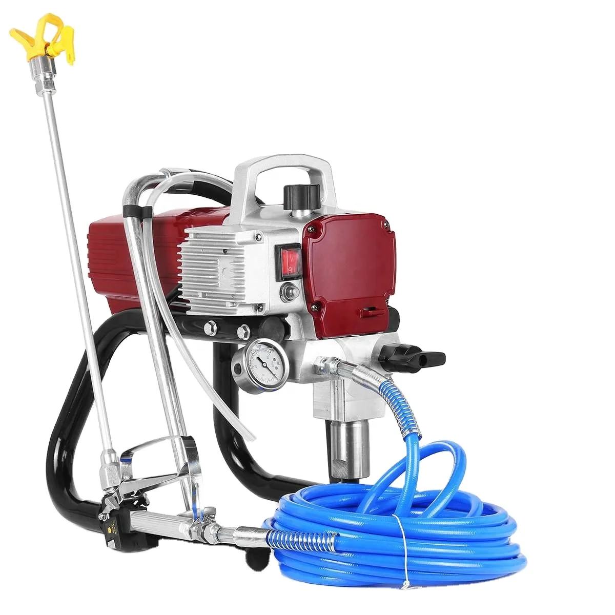 New Design Low Price High Pressure Airless Heavy duty metal airless spray machine for Latex Paint Coating