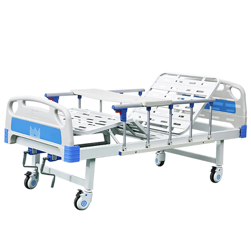 Hot Sale Factory  Direct Supply Big Stock Two Crank  Clinic Medical Hospital Bed