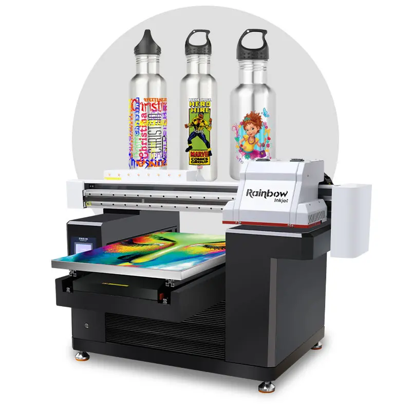 New Designed Dual DX8/4720 heads flatbed UV printer Acrylic Glass PVC Ceramic tile printing machine