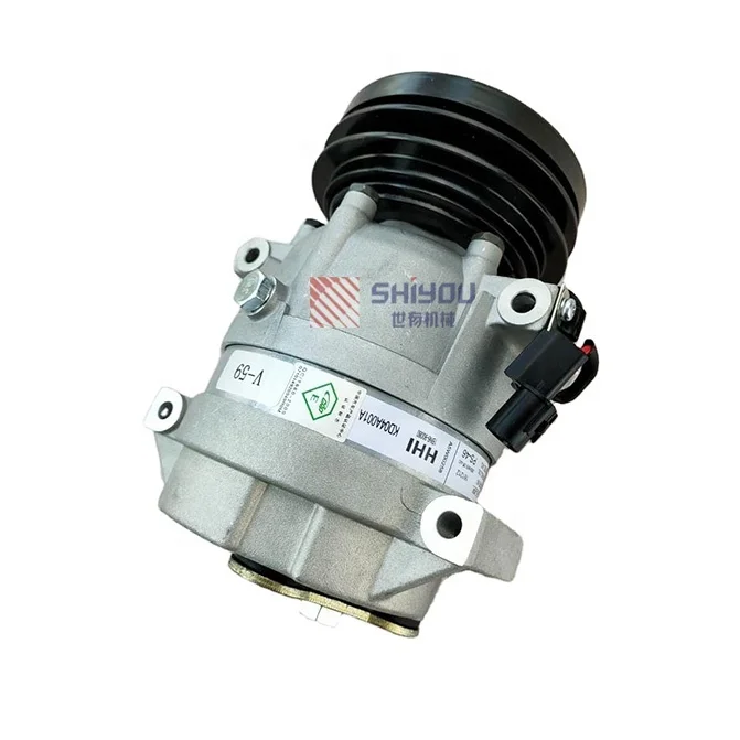 
Excavator R220LC-9S Auto AC Compressor 24V A5W00258A 11Q6-90040 11Q690040 11Q6-90041 