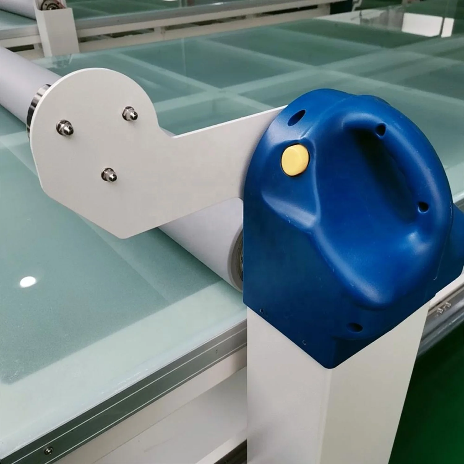 Heat assisted flat bed sheet applicator with LED  rolling laminator FY1325/FY1530/FY1737