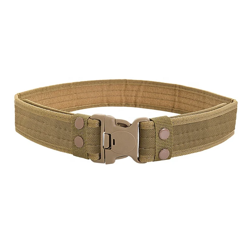 Factory direct sales student youth training 5.0 wide wrapped Oxford canvas outdoor sports belt