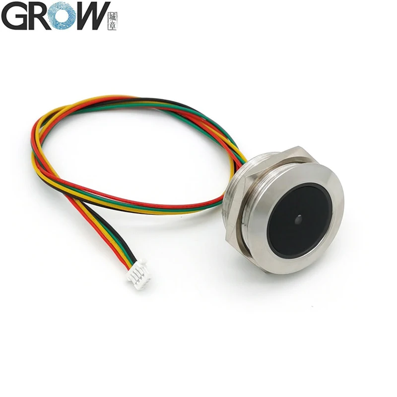  Модуль сканера штрих-кодов GROW GM60 UART корпус из нержавеющей стали с контролируемым кольцом световой индикатор 1D/QR/2D сканер