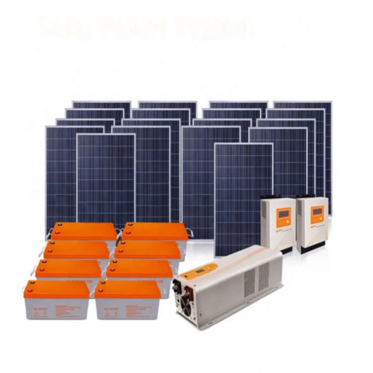 75kw solar power system home complete set 7500watt solar energy system with growatt 7500w solar inverter