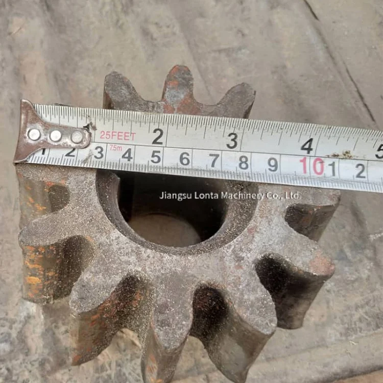 LONTA Factory Wholesale Self Loading Cement Mixer Spare Parts Price Cast Iron Gear Ring For Concrete Mixer Spare Parts