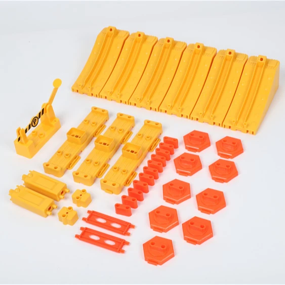 Track party 87pcs diy rail way car track toy wireless remote control toy car