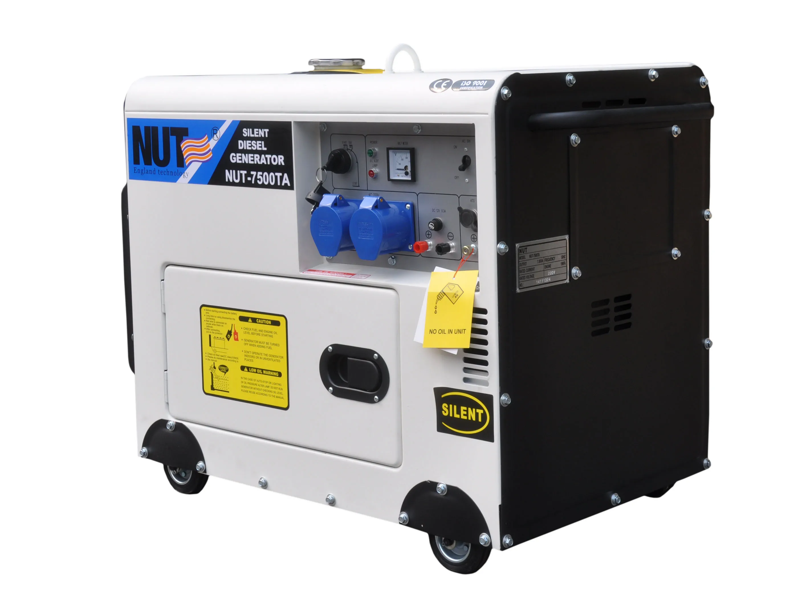 NUT 2.5KVA 6.5KVA 8KVA 7.5KVA 10KVA silent home generator Wind  power generator diesel generator
