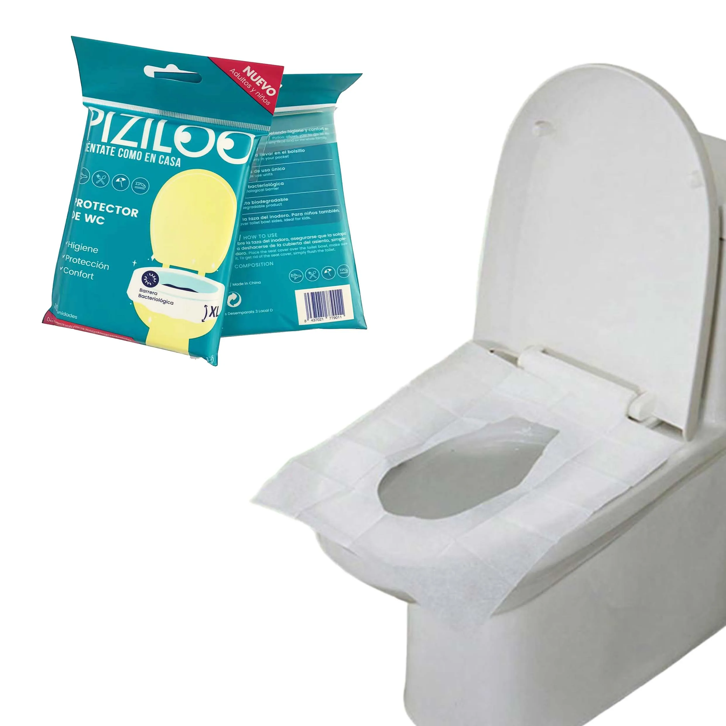 Health Care Disposable Paper Toilet Seat Cover