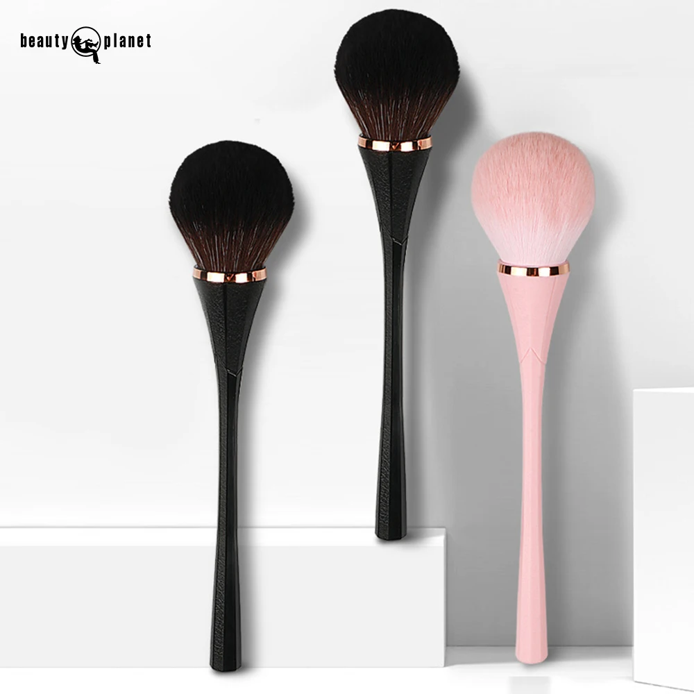 Beauty Planet Single Large Loose Full Face Setting Powder Makeup Brush Japanese Makeup Cosmetics for Girls Vegan Makeup Brushes