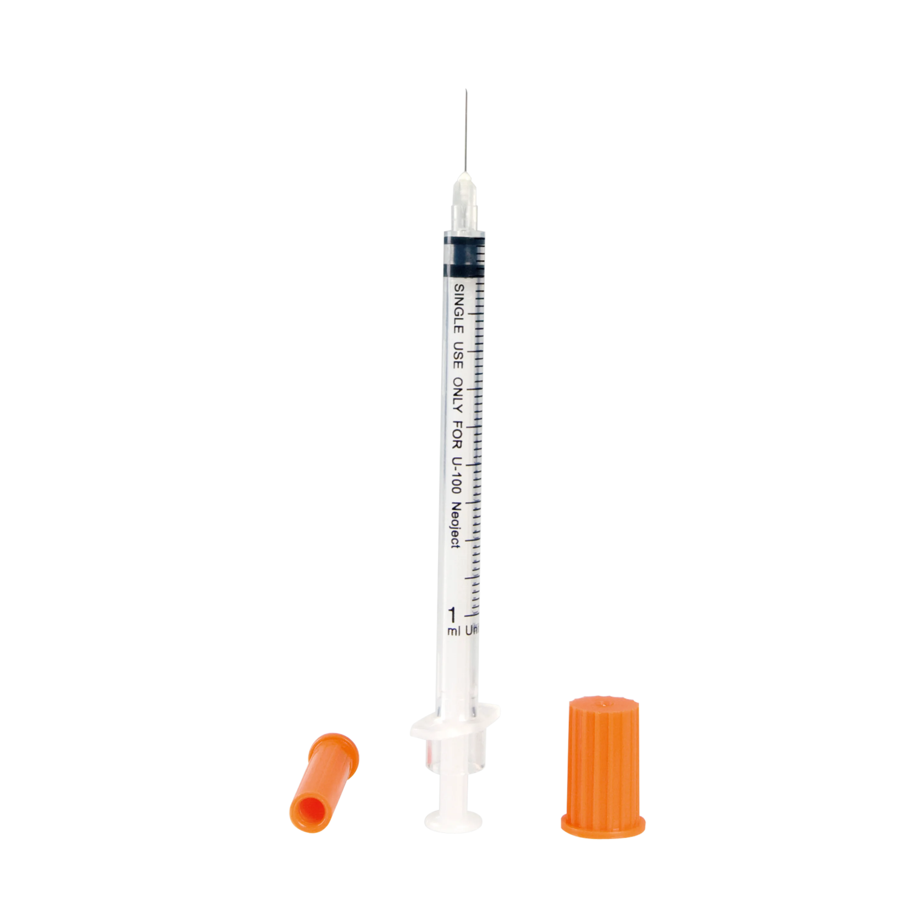 
CE approved 1ml disposable syringe and needle insulin syringe 