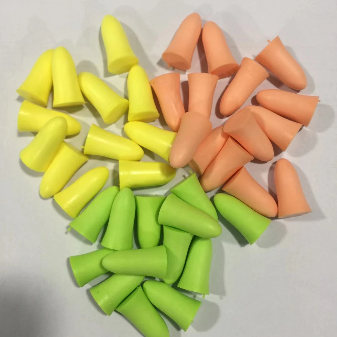 5/20 Вт 30 40/60 шт затычки для ушей с шумоподавлением путешествий спальный легкий портативный Звукоизоляционная пена