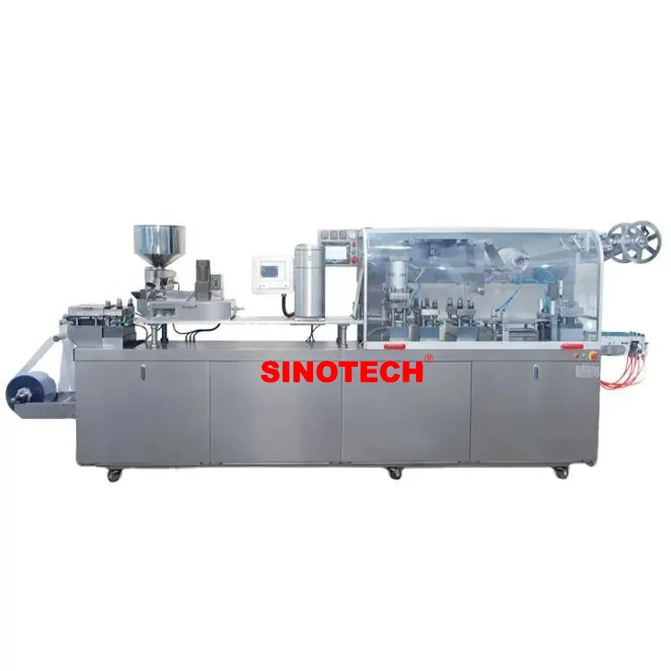 DPP250 Alu Alu Chew Gum Candy Capsule Blister Pack Machine Blister Packing Machine