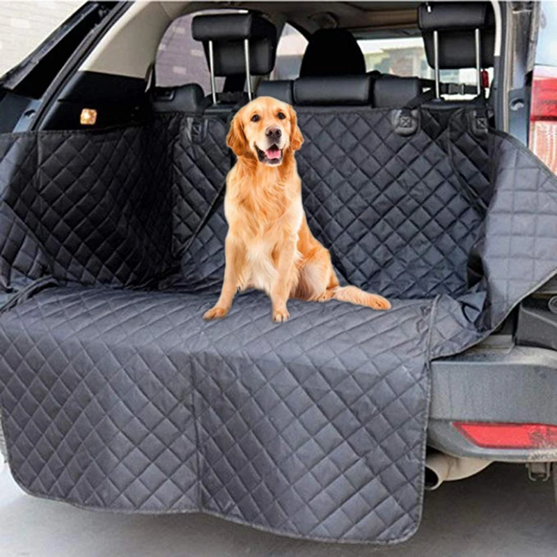 
Lanke Dog Car Seat Cover Waterproof Anti-dirty Auto Trunk Seat Mat Pet Carriers Protector Hammock Cushion With Safety Belt &nbsp;&nbsp;