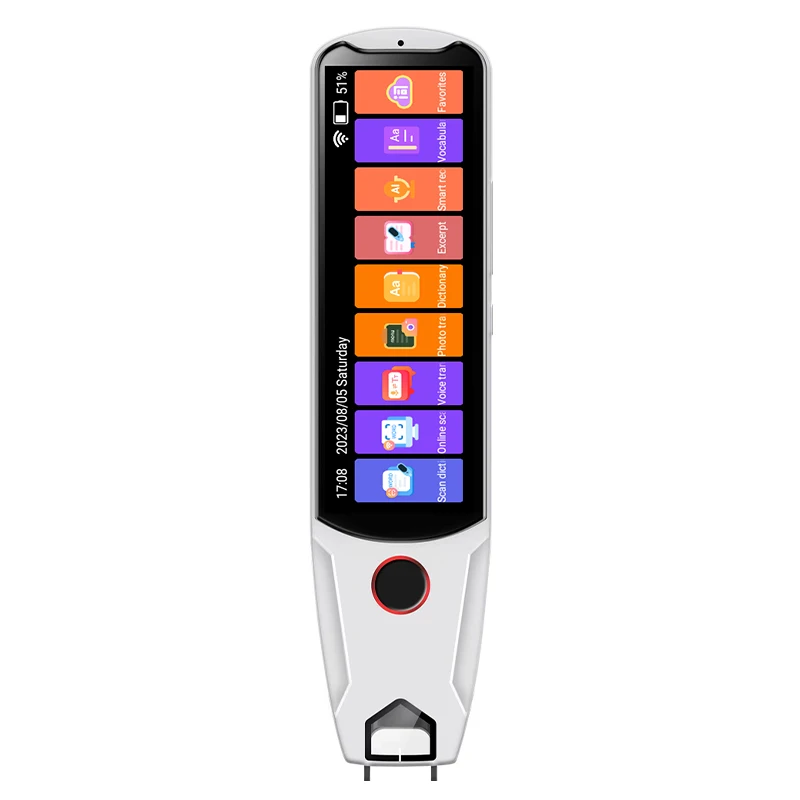Factory Customized Portable Language Translation pen smart scanner voice translator Arabic Turkish