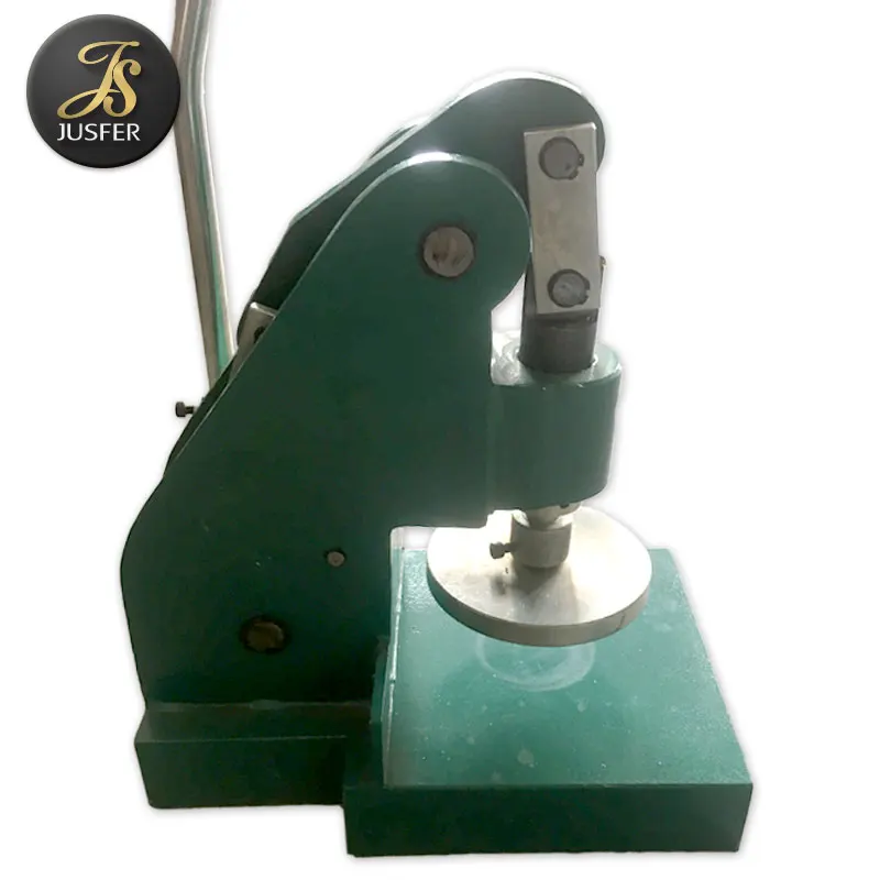 Manual press to cutting fabric or leather machine cutting fabric machine