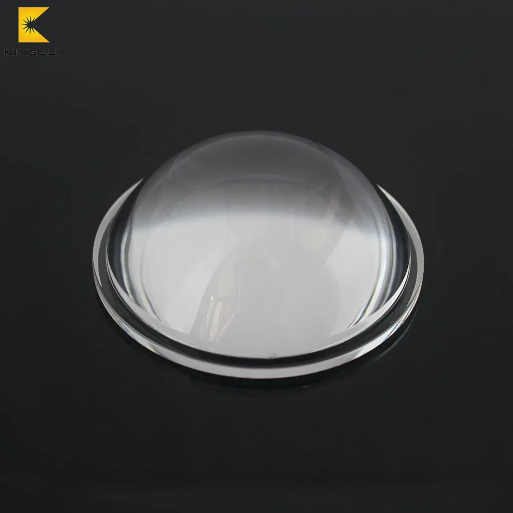 tractor head light projector headlight glass 57mm plano convex lenses led optical collimator lens