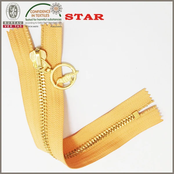 Wholesale super quality No 5 brass zipper for women boots