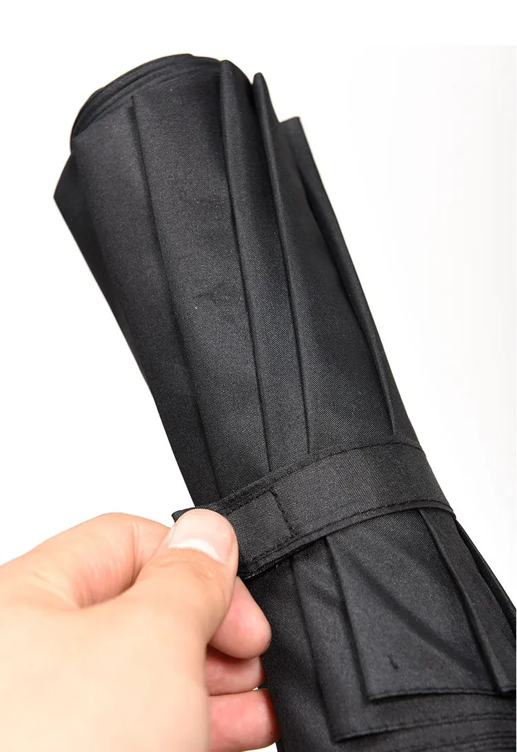 New product automatic three-color 10-bone men and women three-fold sun patio umbrella