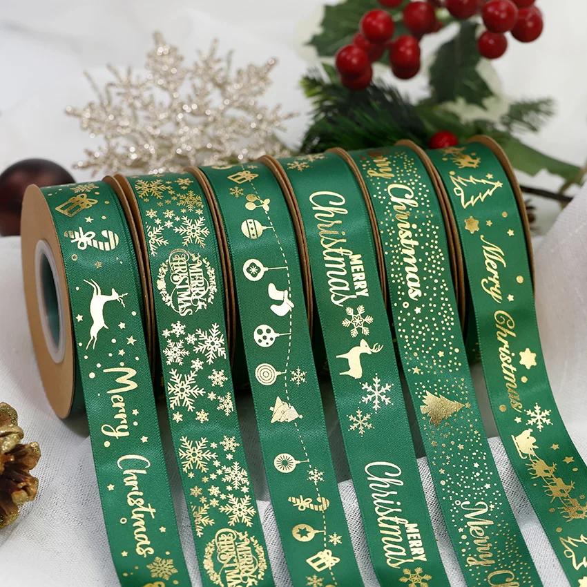 High Quality Mica Color Grosgrain Satin Ribbon Roll Double-Face Ribbons Gift Crafting Festival Celebrations Manufacture Fabric