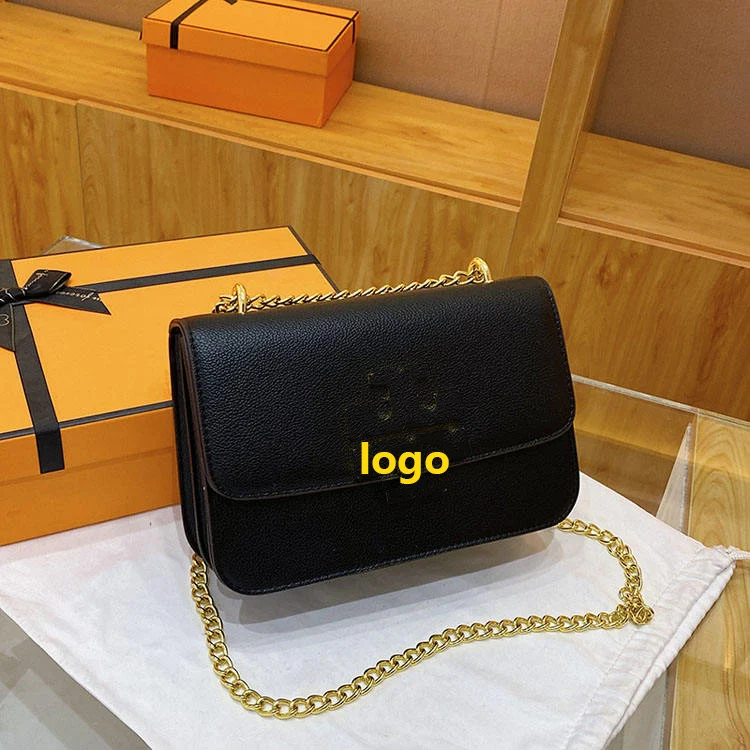 2023 new foreign trade fashion simple small square bag single shoulder crossbody chain bag for women