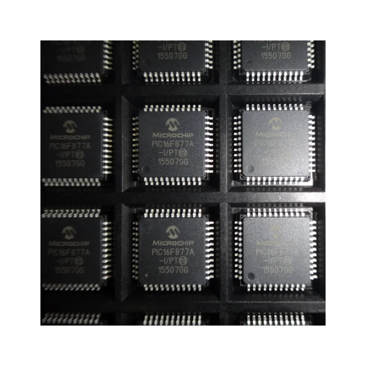 (New & Original)In stock PIC16F877A IC MCU 8BIT 14KB FLASH 44TQFP PIC16F877A-I/PT