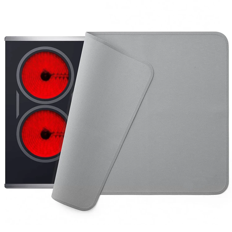 Огнеупорные водонепроницаемые накладки на плиту защитное покрытие для керамической стеклянной варочной панели 21x29 5 дюймов Накладка электрической плиты