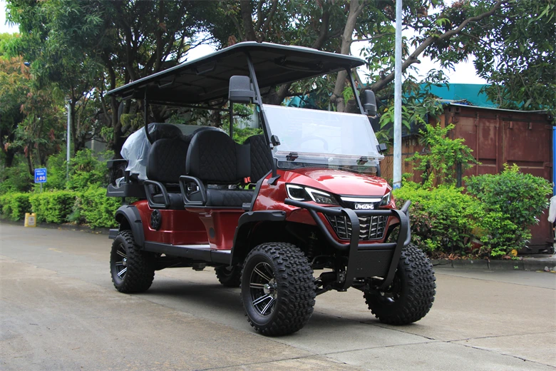 Hot Sale Ce Certificate Street Legal Ac Motor Off Road Electric 6 Seater Golf Carts