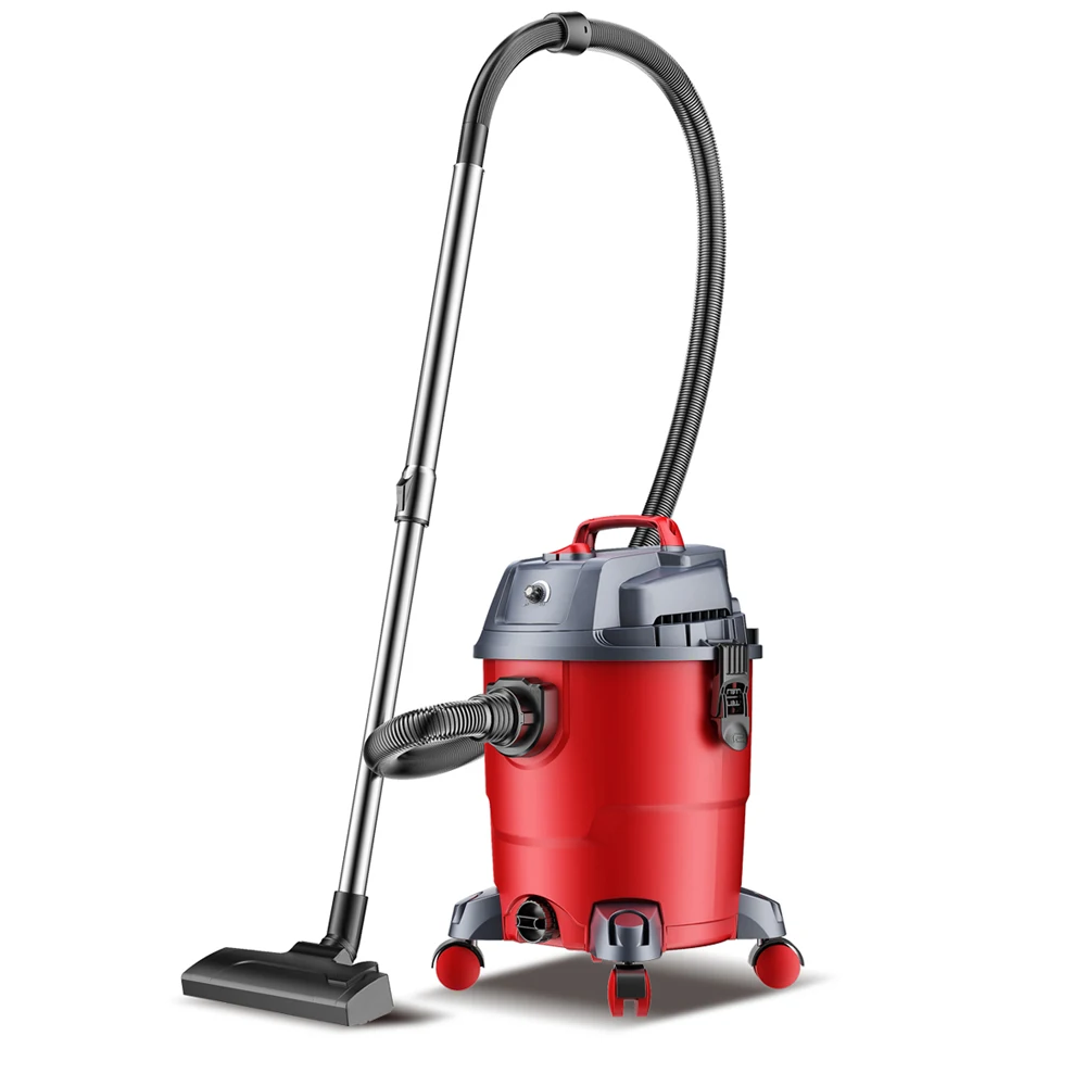 JIENUO PP TANK with Drain Carpet Cleaning Vacuum Cleaner for Home Cleaning JN308-30L-P Hot Selling 1400W 17KPA 30L Electric 1000