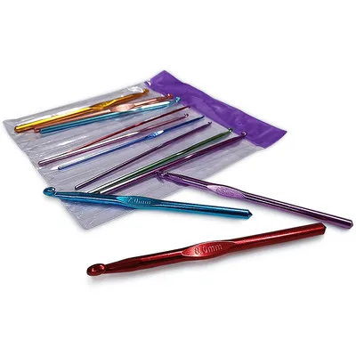 Knitting tools sweater needle seven color alumina crochet length 15CM 12pcs a set