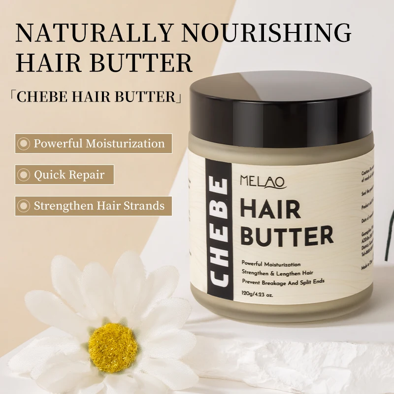Best Seller Hair Growth Butter Cream Moisturizing Thickening Chebe Hair Butter With Batana Oil